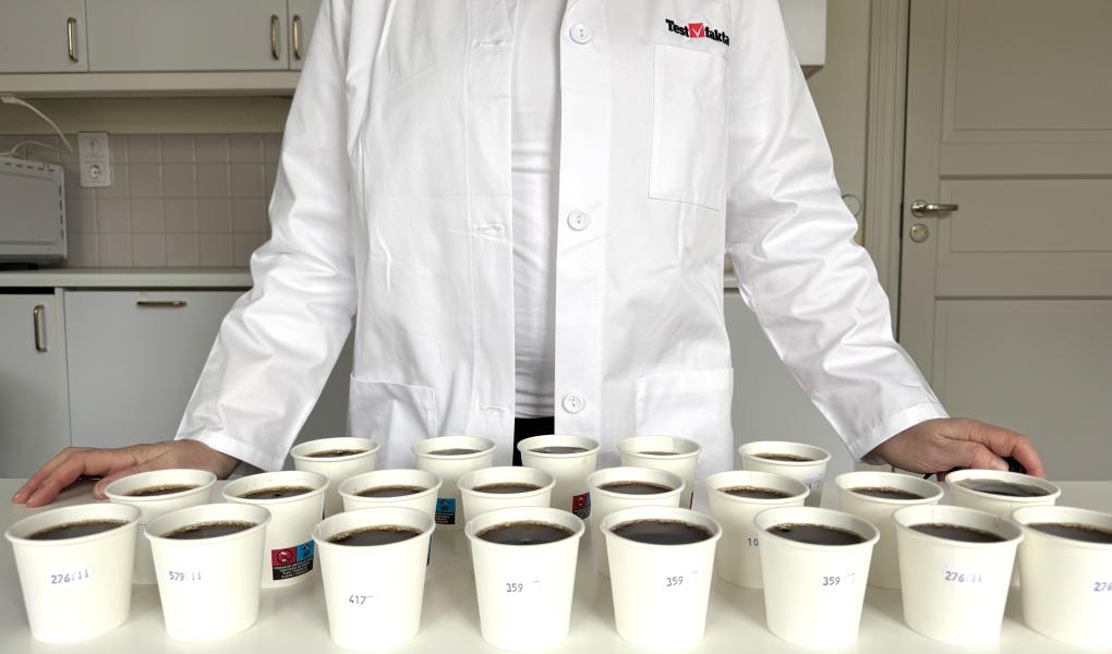 The taste test had 106 test participants. Photo: Malin Hefvelin.